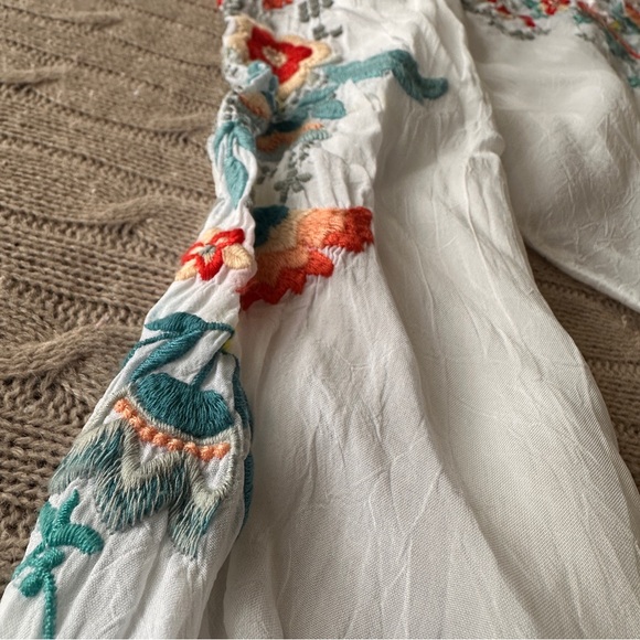 EUC Johnny Was 2pc Embroidered Tunic Bundle, Quarter + Long Sleeve, Large - Picture 3 of 16